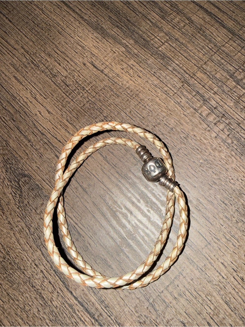 Pandora leather bracelet